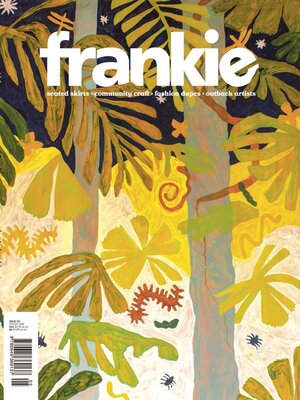 cover image of frankie Magazine